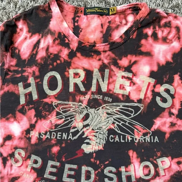 Hornet's Speed Shop Tie-Dye T-Shirt - Picture 3 of 4